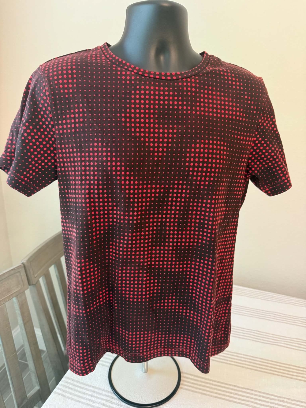 Retro T-Shirt with Red Dot Design